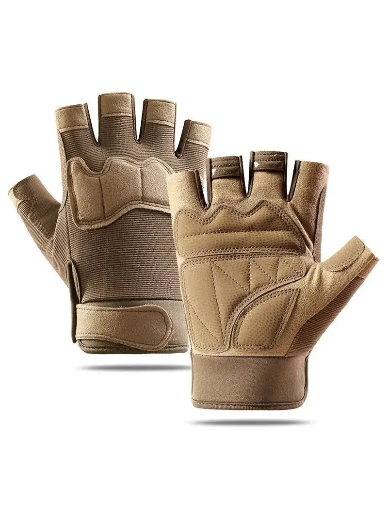 AliExpress NONE Breathable Anti-Slip Half Finger Gloves for Fitness Cycling Summer Gym Cycling Gloves for Men And Women Bicycle Riding Fishing