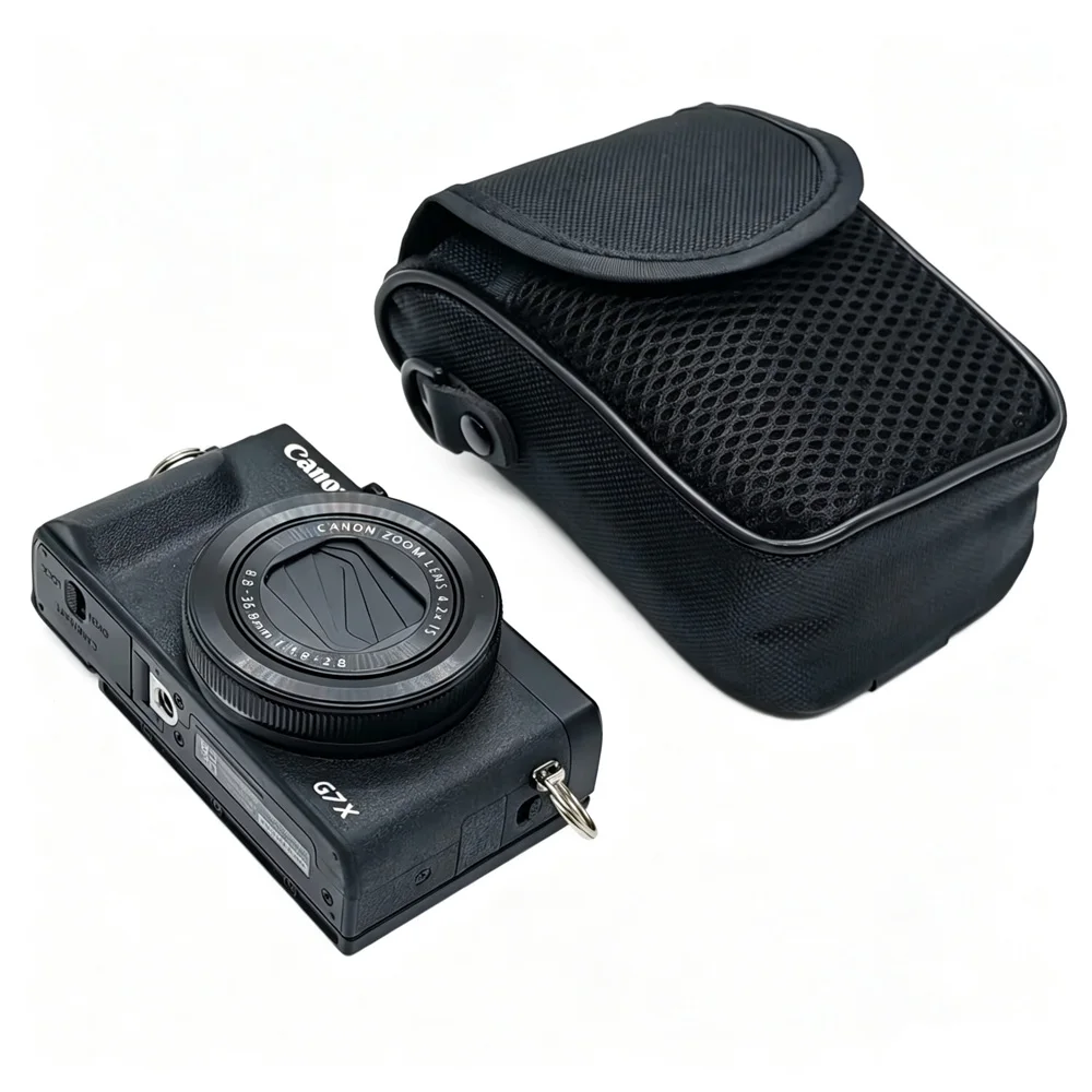 Portable Camera Bag Case For Canon G7X G7XII SX700 SX720 SX730 SX740 G7X3 N100 For Nikon S9600 S9700 S9500 Sony RX100 VII M5 ZV1