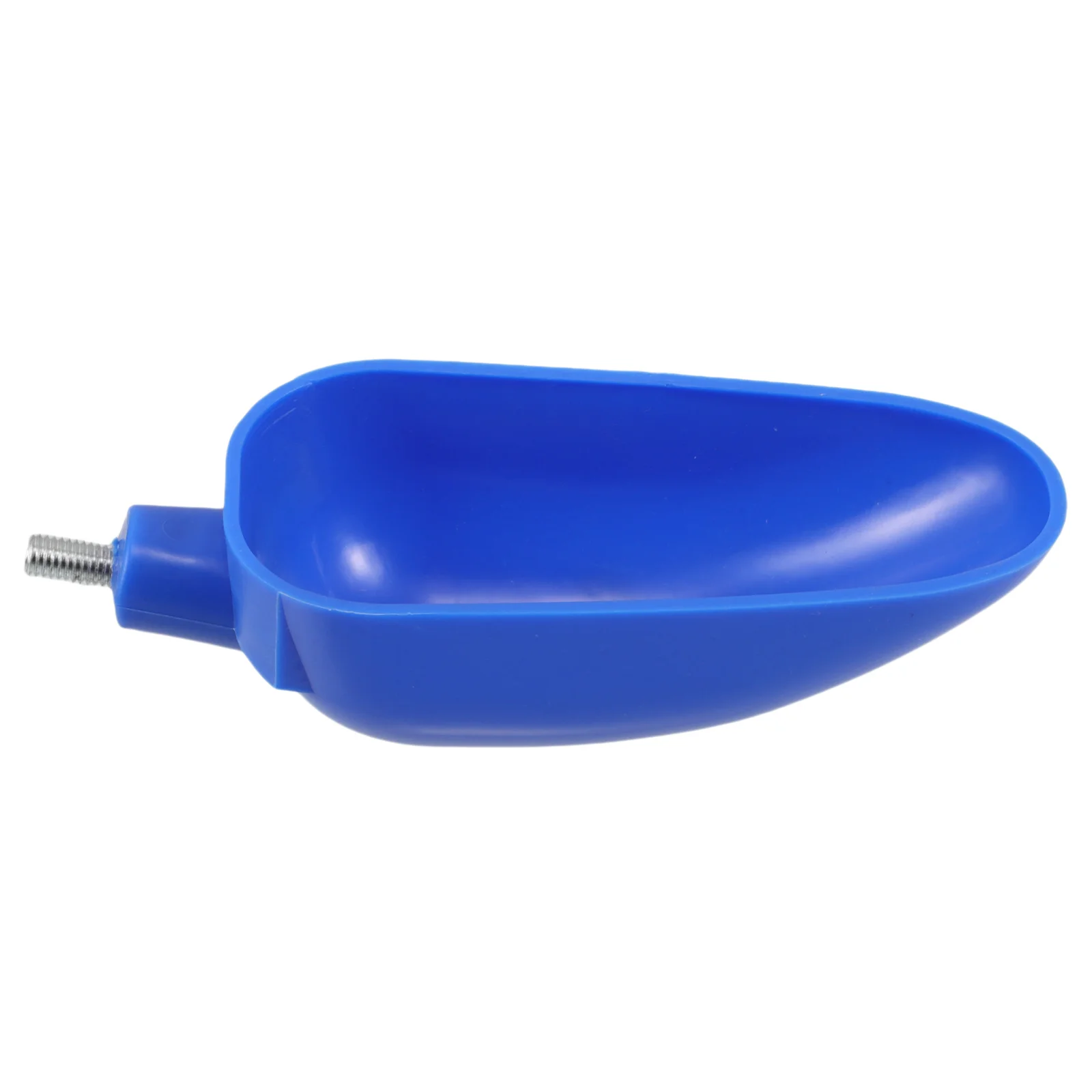 

1pc Multifunctional Fishing Thrower Device Replaceable Scoop Head Durable Plastic Bait Feeding Tool Portable Fish Spoon Outdoor