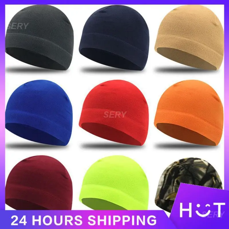 Running Breathable Polyester Hat For Outdoor Sports Cycling Fashionable Fleece Fabric Headdress Headscarf Cold Proof