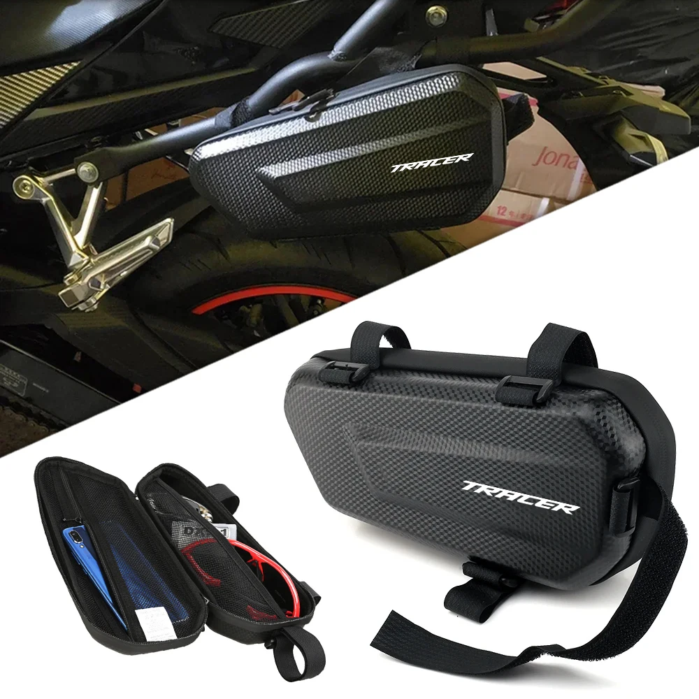 EVA Hard Shell Thickened Fabric Motorcycle Storage Bag Side Bag For Yamaha Tracer 9 Tracer 9 GT Tracer900 Tracer700GT 900GT