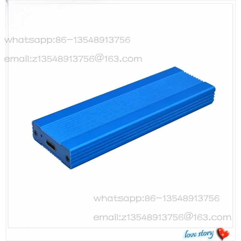 USB3.1 to NVME all-aluminum Type-C mobile hard disk case ASM2362 master M.2 NGFF protocol spot