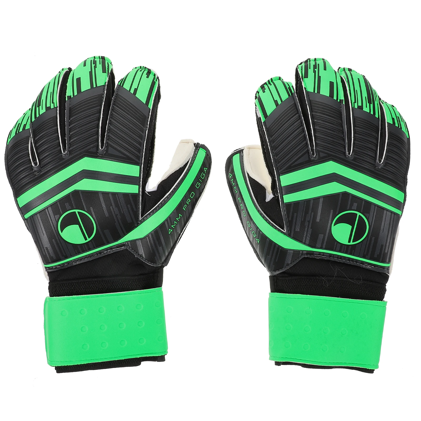 قفازات حارس المرمى مقاومة للاهتراء للرجال لكرة القدم وكرة القدم الرياضية مستحلب قبضة اللاتكس في الهواء الطلق قوي وخفيف الوزن ومريح