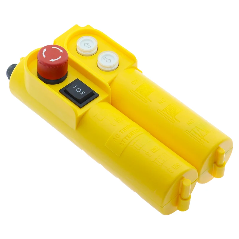 COB-61DR series direct operation rain proof crane control electric hoist up and down switch button with 30UF capacitor