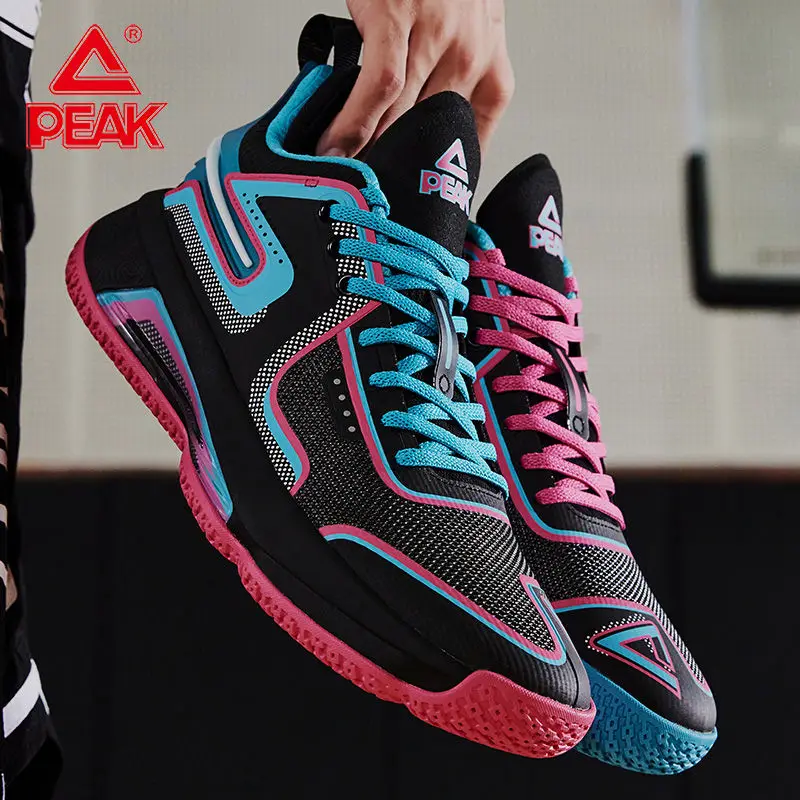 PEAK TAICHI Flash 4th Basketball Shoes Men's Shoes Summer Low-top Breathable Non-slip Shock-absorbing Wear-resistant Shoes Men