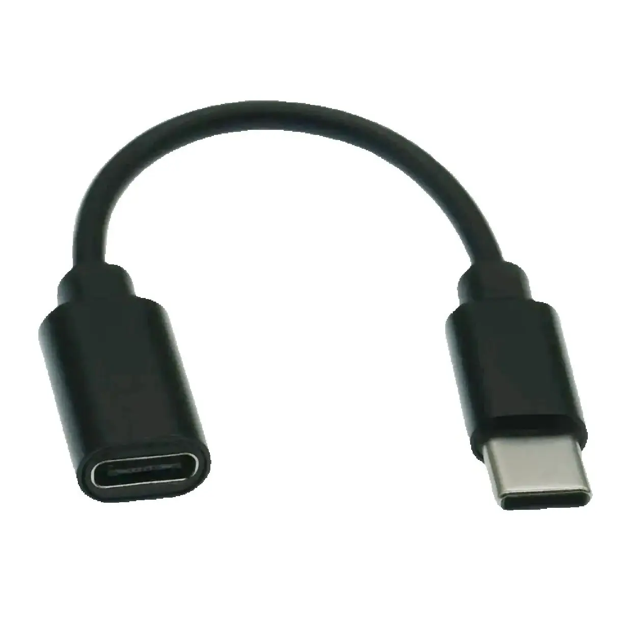 Image of 0,1 m 0,25 m 0,5 m 2 m USB C Typ-c Verlängerungskabel Typ-c Stecker Auf Buchse Schnelle lade Datum Kurze Kabel Extensor Ladegerät Stecker