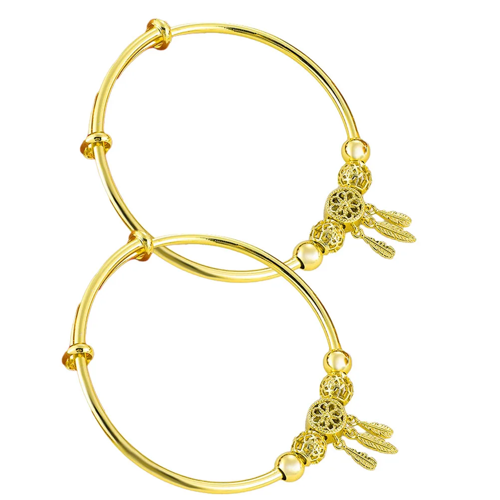 

2 Pcs Catcher Bracelet Charm Bangle Bracelets Bangles for Women Woman