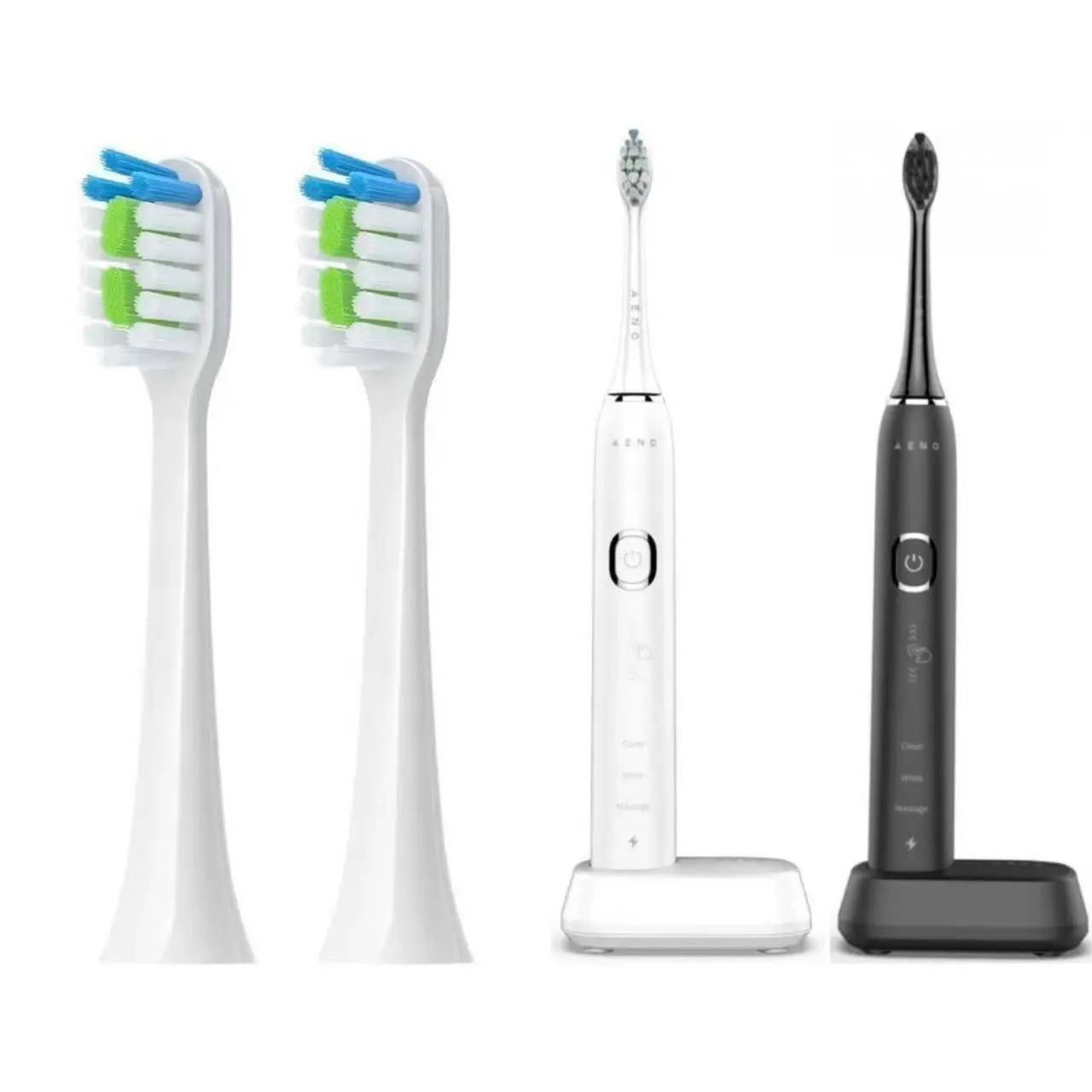 8Pcs Replacement Toothbrush Head For Aeno DB3/DB4/DB5/DB6 Sonic Electric Toothb…