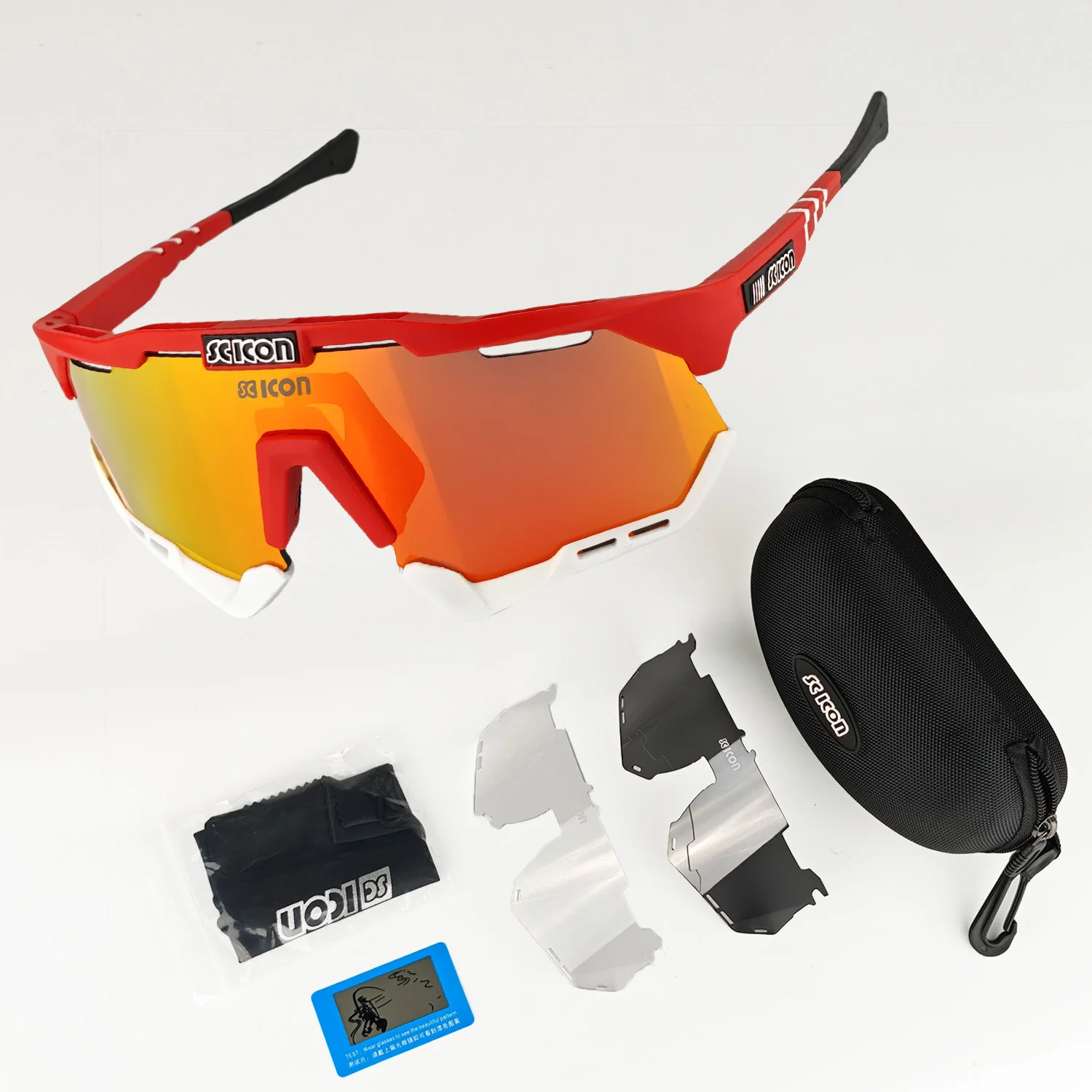 Fashion Cycling Glasses Set for Men & Women - Outdoor Sports, Running, Biking, Fishing - Sunglasses & Accessories