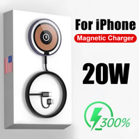 For MagSafe Magnetic Wireless Charger Fast Charging Pad Stand For iPhone 13 12 11 14 Pro Max XS USB C Fast Charging Dock Station