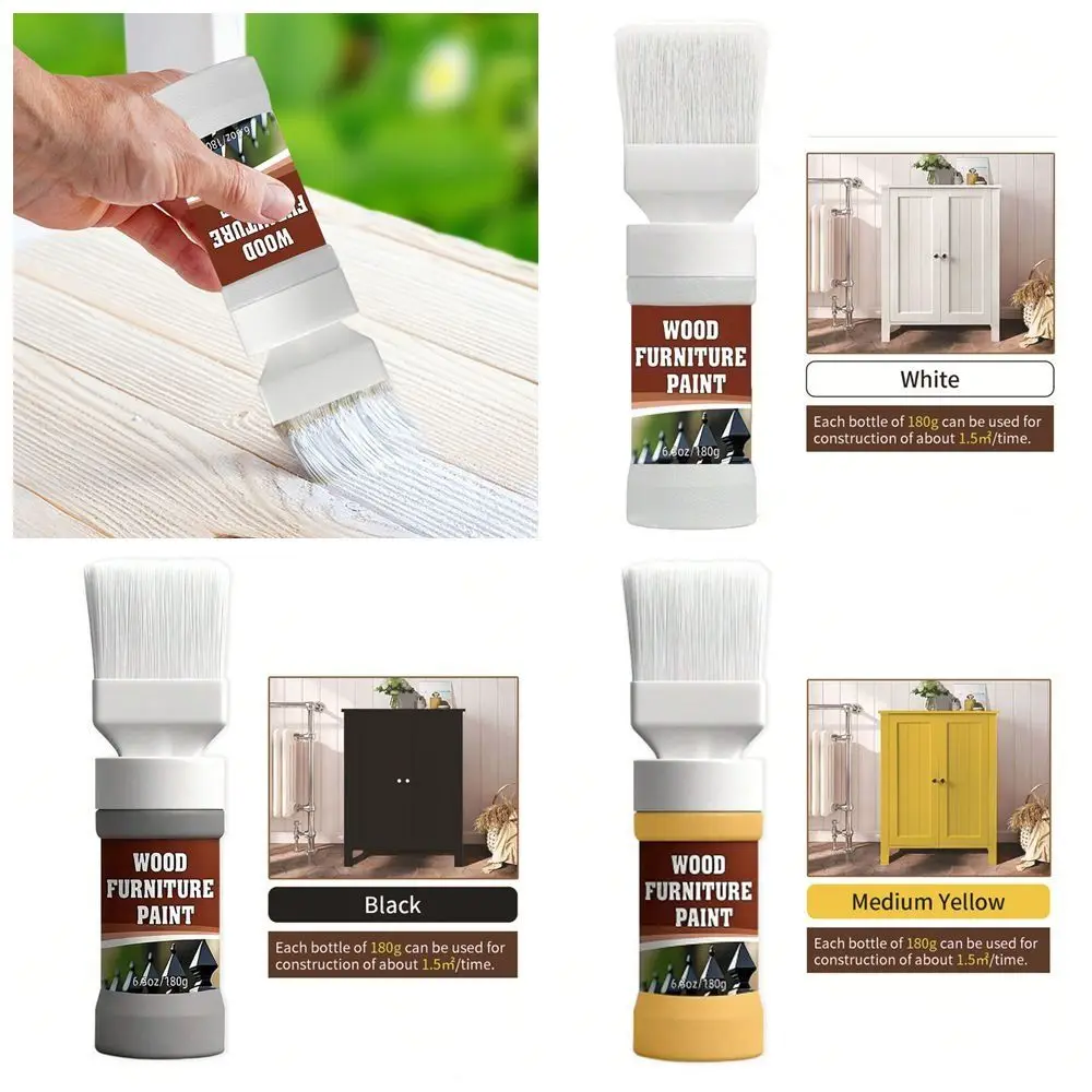 

Brush for Furniture Repair Roller Paint DIY Renovation Wall Advertisements Small Roller Brush Wall Repair Tool