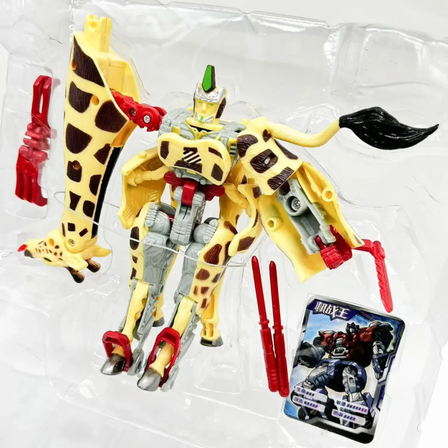 Beast Wars Deformation Robots Toy Neo Animal Giraffe Machine Longrack Maximals Transformed Action Figure Collection Kids Gifts