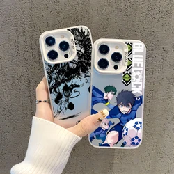 Anime Blue Lock Case for Xiaomi Redmi A1 13C 9C 9T Note 7 8 9 9S 10 11 12 13 Pro K60 Ultra 4G 5G Matte Shockproof Back Cover