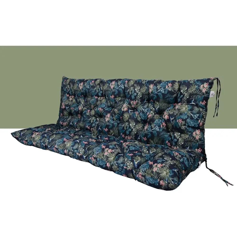 

Подушка для трехместных уличных качелей с подголовником, 4 утолщенных слоя, для садовой мебели, 40x47 дюймов