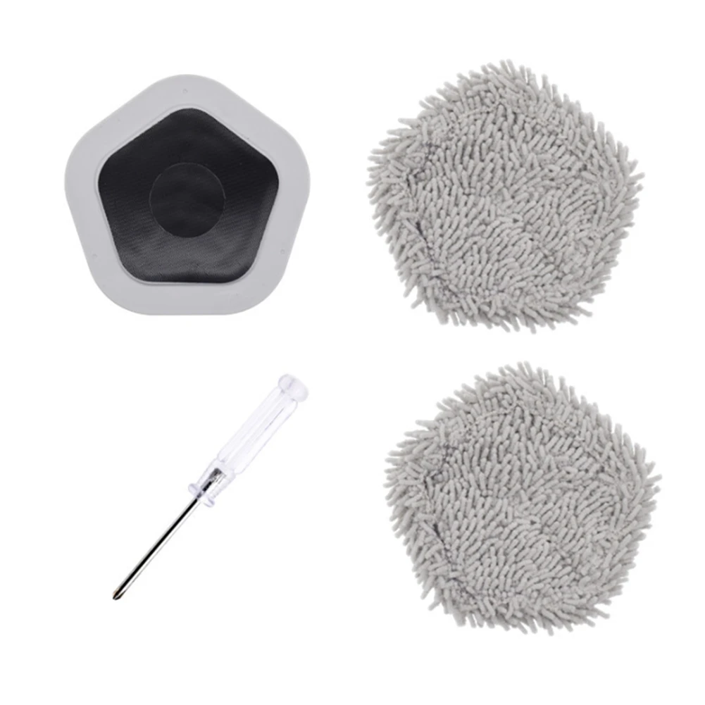 

4Pcs for XiaoMi Dreame Bot W10 & W10 Pro Self-Cleaning Robot Vacuum Cleaner Replacement Parts Mop Cloth and Mop Holder