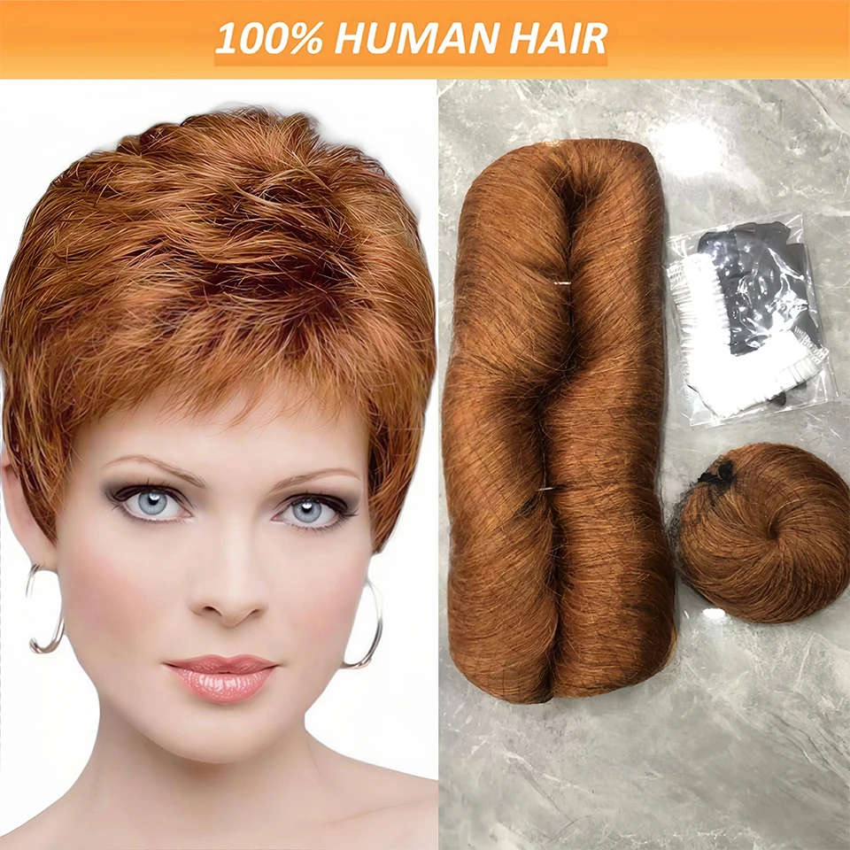 

28 шт. бразильские короткие наращивание человеческих волос # 30 цветов в одной упаковке для полной головы, 100% пучки человеческих волос с бесплатной застежкой, прямые