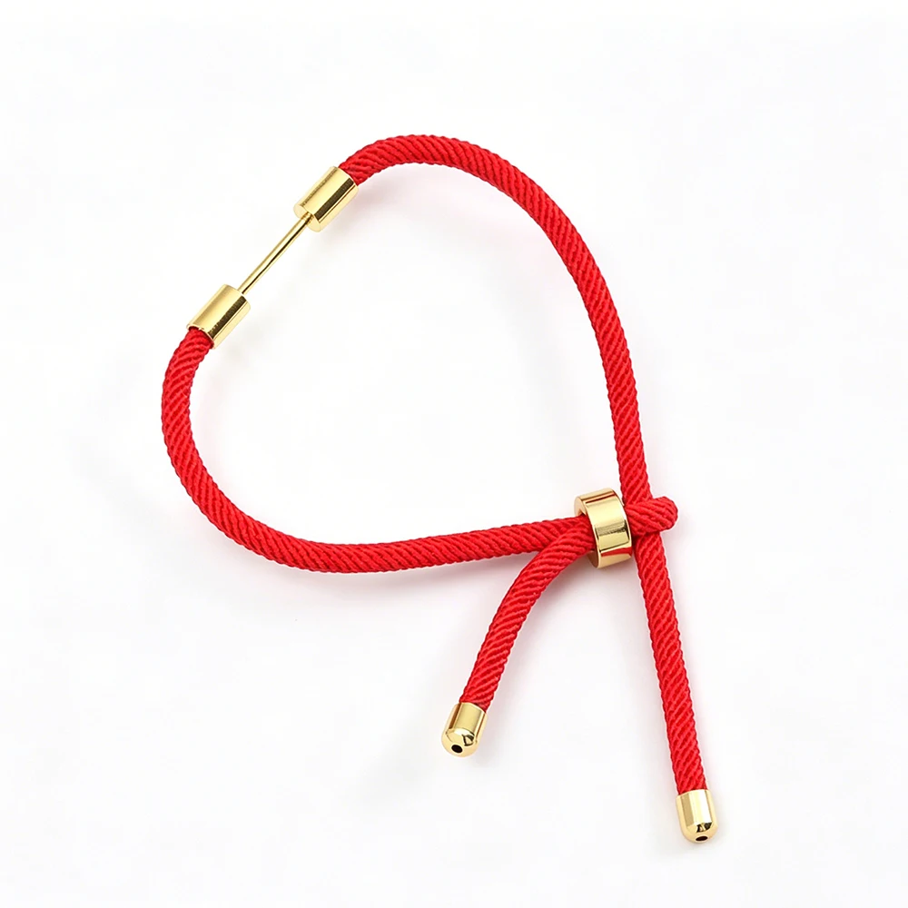 3mm bead buckle jewelry Milan rope woven hand rope semi-finished bracelet wearable accessories adjustable DIY accessories