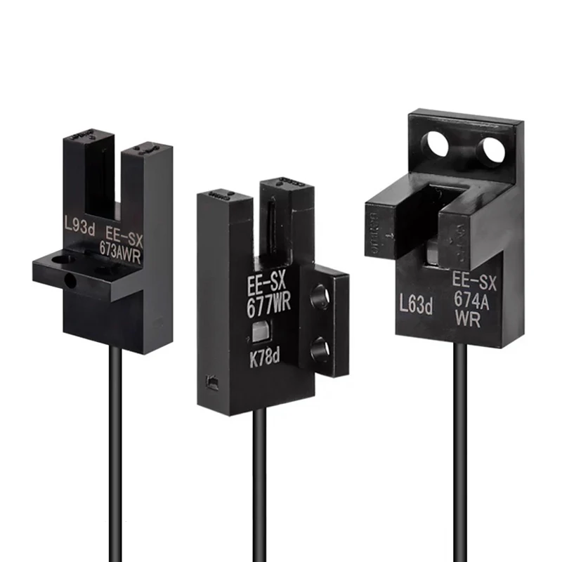 U Type Photoeletric Switch EE-SX670-WR Proximity Sensor With 1m Cable EE-SX671 EE-SX672 EE-SX673 EE-SX674