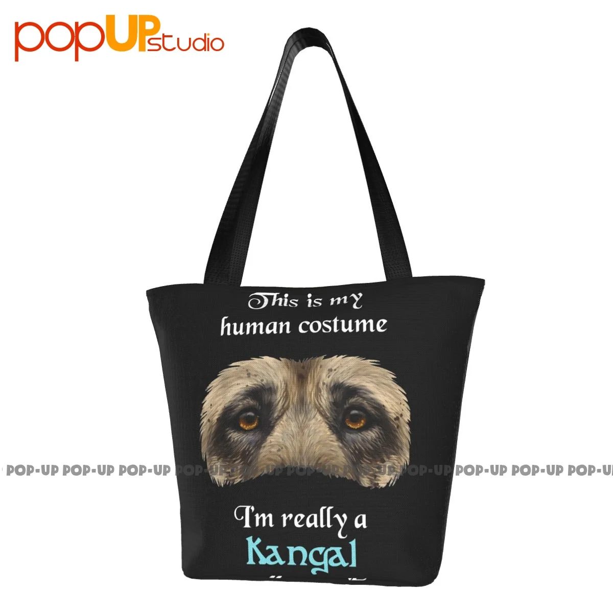 This'S My Human Costume I'M Really A Kangal Fashion Handbags Tote Bag Shopping Bag Carrying Bag