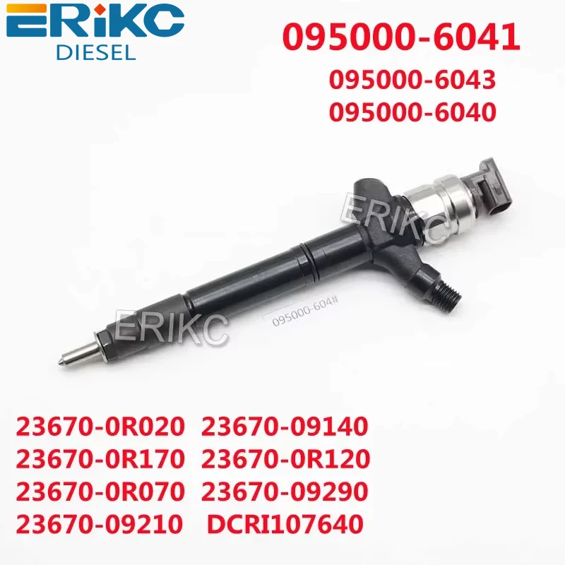 

23670-0R020 23670-09140 Diesel Common Rail Injector 095000-6041 095000-6040 095000-6043 for Denso Toyota Corolla Verso 2.2