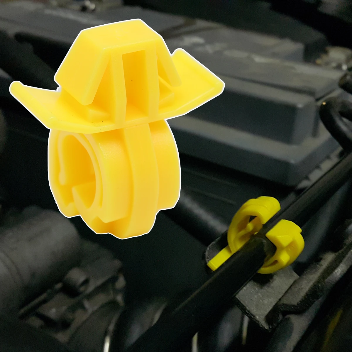 Hood Strut Prop Rod Retainer For Chevrolet Holden Equinox Bonnet Cable Lock Stay Clip Fixing Holder Stopper Rivet Fastener Clamp