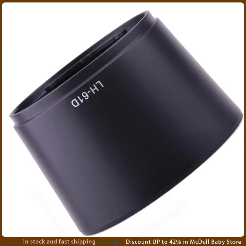 ABJA-LH61D Reversible Bayonet Mount Camera Lens Hood Protector LH-61D 58Mm For Olympus 40-150Mm