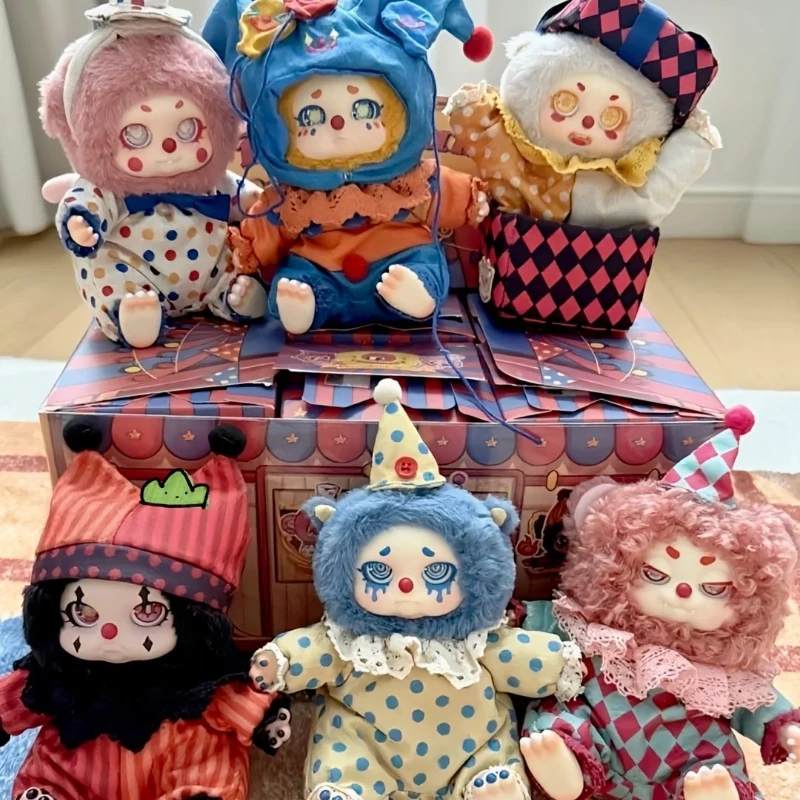 

Cino Dreamland Circus Series Plush Blind Box Toys Cute Action Anime Figure Kawaii Mystery Box Model Designer Doll Gift