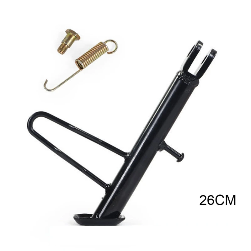 Scooter E-Bike ATV Motorcycle Adjustable Kickstand Side Stand Tripod Holder Universal Parking Racks Scooter Support Foot