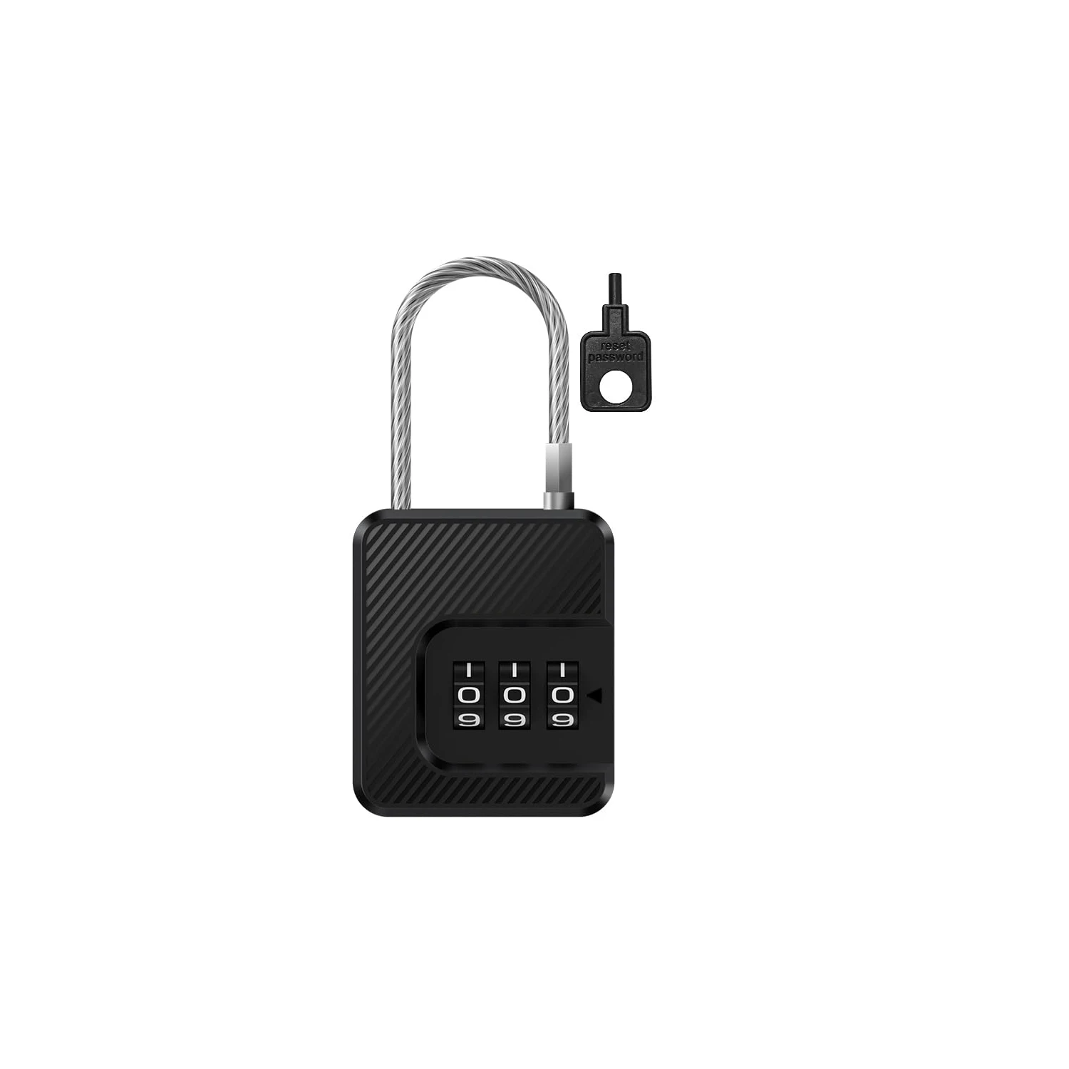Combination Padlock, Indoor Gym Locker Lock 3-Digit Code for Backpacks,Travel Suitcases,Toolbox, Filing Cabinets,Gym Locker