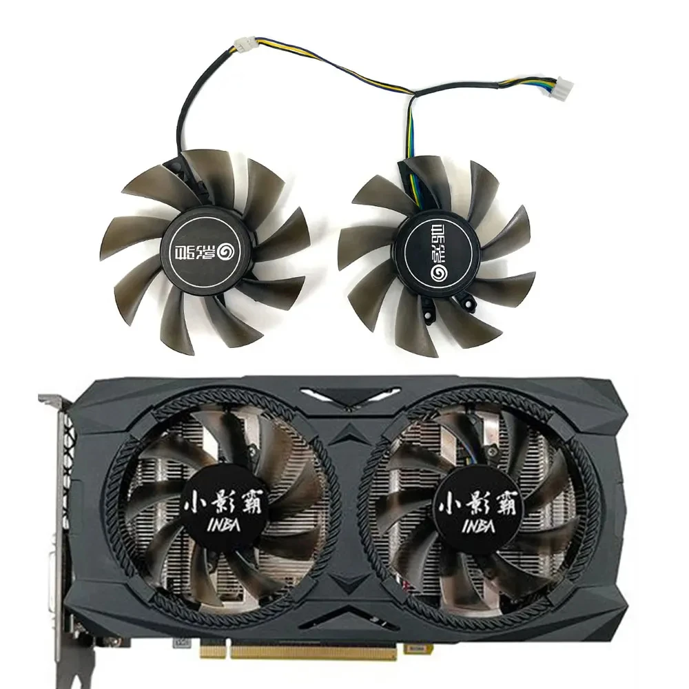 

NEW 75mm 4PIN T128015DU RTX 2060 SUPER GPU FAN For HASEE XIAOYINGBA RTX 2060 SUPER OC Video Card Fan