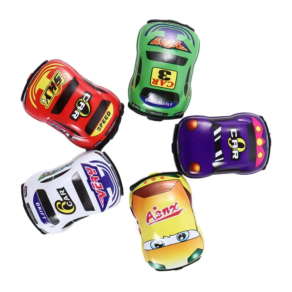 Mini Gifts Car Model Vehicle Set Toddlers Child Birthday Gift Inertia Car Toy Car Play Toy Pull Back Car Educational Car