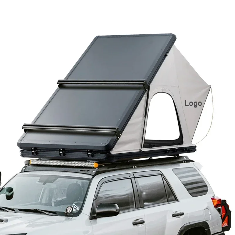 

Triangle Outdoor Camping Car Rooftop Tent 4x4 Hard Shell Roof Top Tent