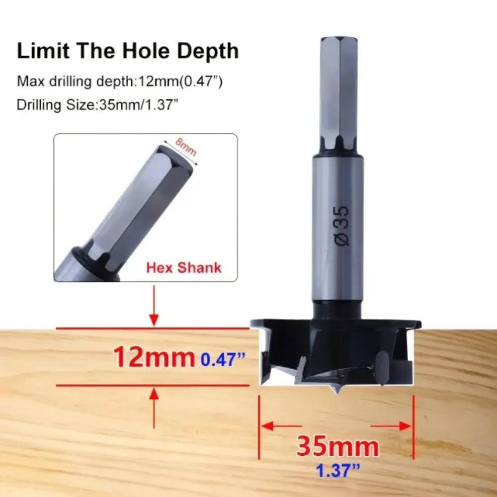 

Aluminium Alloy 35mm Hinge Jig Limit Frame Marking Template Drill Guide Locator Essential Hardware Perfect Hole Puncher