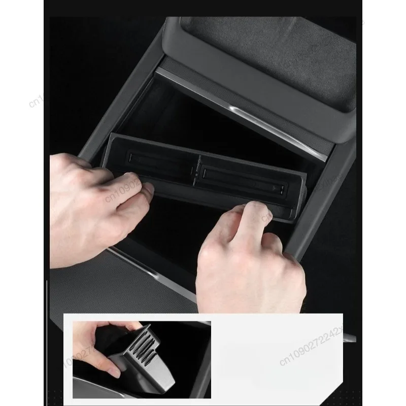 Middenconsole Kabel Organizer Box Anti Wirwar Duurzaam Auto-interieur Opslag Accessoire Voor Tesla Nieuw Model Y2025, Lancering Juniper