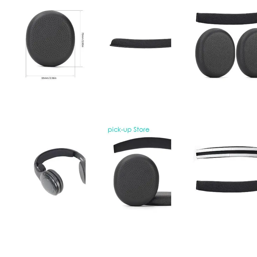 

Q5WA Highly Density Ear Cushions Ear Covers Shockproof Headbeam for H800 Headsets