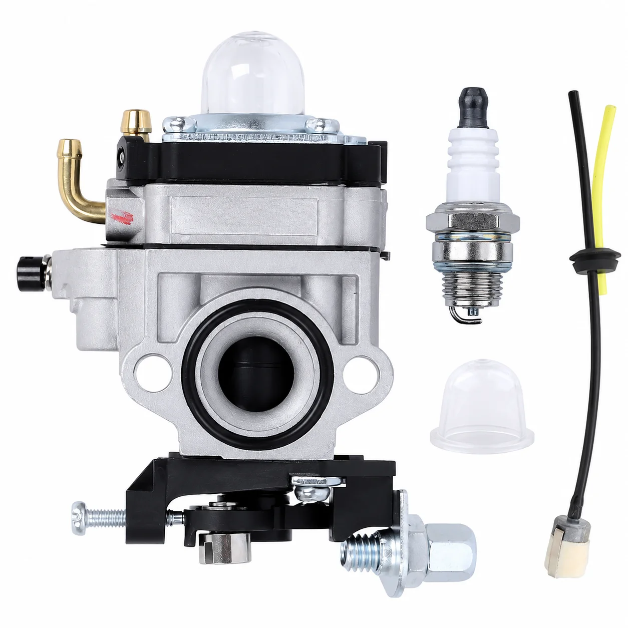 Carburetor Service Kit Spark Plug Fuel Filter For TL26 TU26 32F 34F 36F Trimmer Saw Brushcutter Parts Replacement 2-Stroke Kit