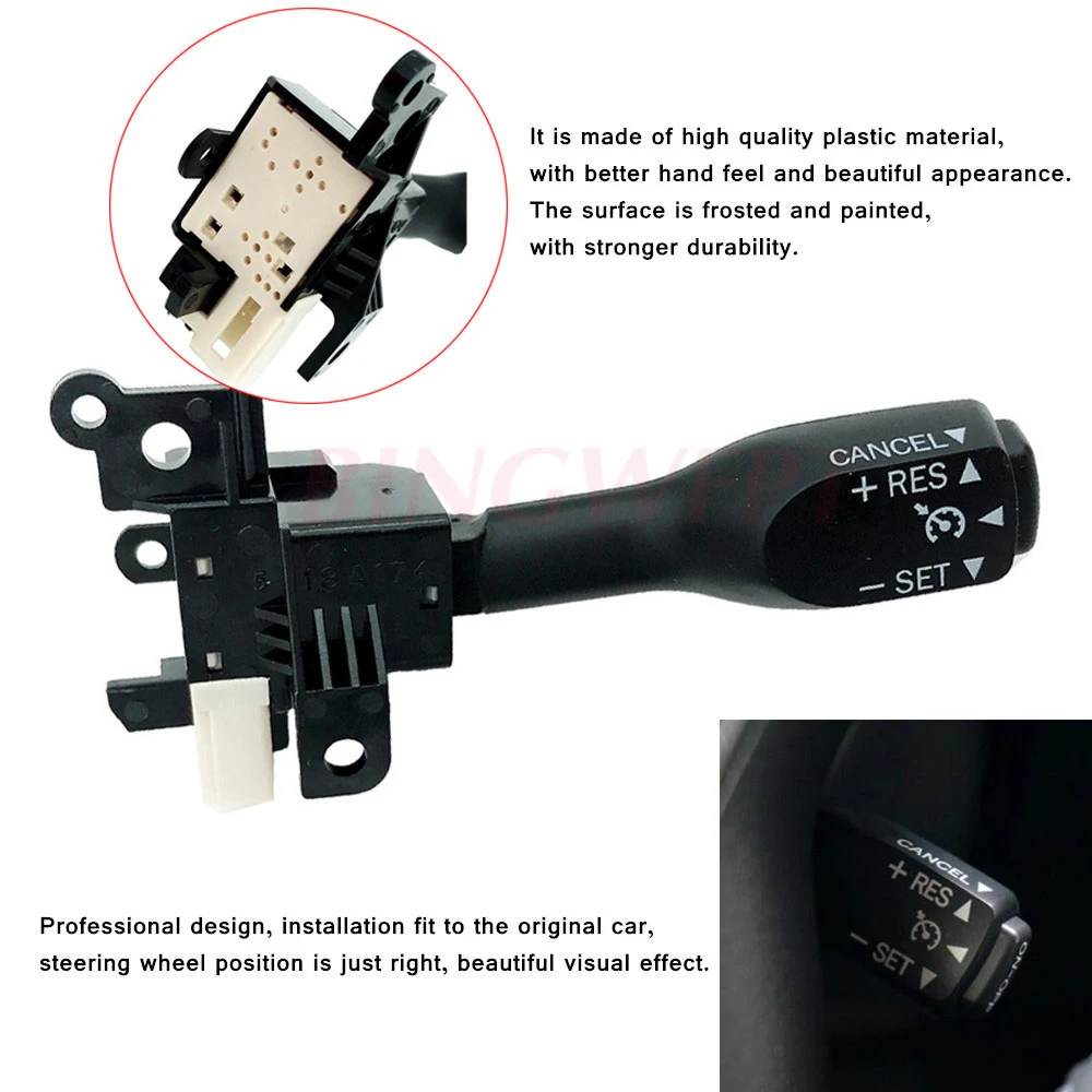 NEW !!! For Toyota Corolla Yaris Vios Wish Auris Prius Previa RAV4 Cruise Control Switch With Backlight 84632-34011 84632-34017