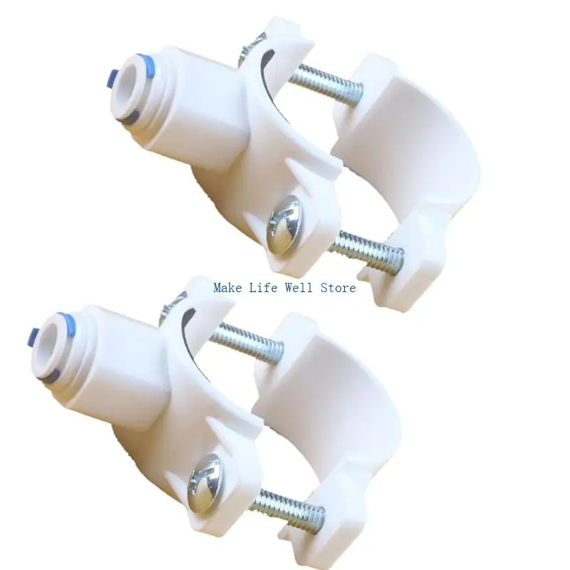  2pcs Universal Water Filter Drainage Pipe Holder Anti Leakage Stable Fastener