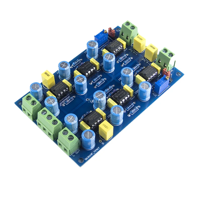 Nvarcher Class A เครื่องขยายเสียง OPA2604 / NE5532 OP AMP Preamp Board ดู MBL6010