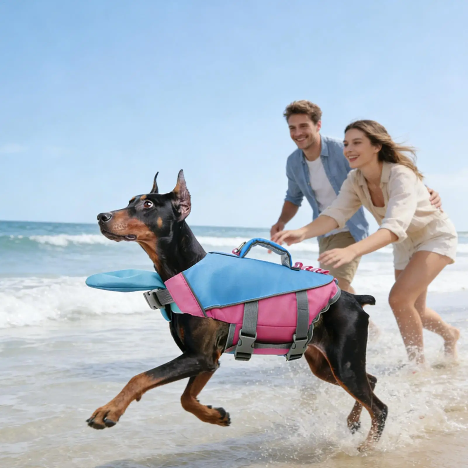 

Спасательный жилет для собак: плавающий, защитный от удушья, для щенков, маленьких, средних и крупных пород, для бассейна и пляжа