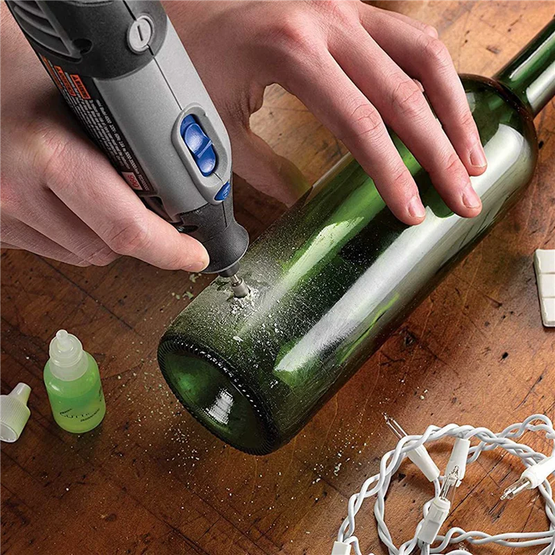 

AT29-40 Pcs Diamond Grinding Bits 4Mm Cylinder Head Grinding Bit Rotary Diamond Burr Set For Most Rotary Tool Bit Grinder