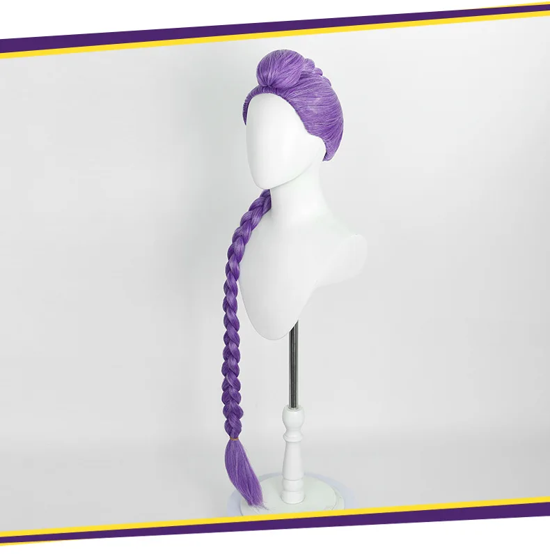 Mulheres adultas kpop caçadores de demônios halloween cosplay anime rumi peruca carnaval tema festa role play acessórios