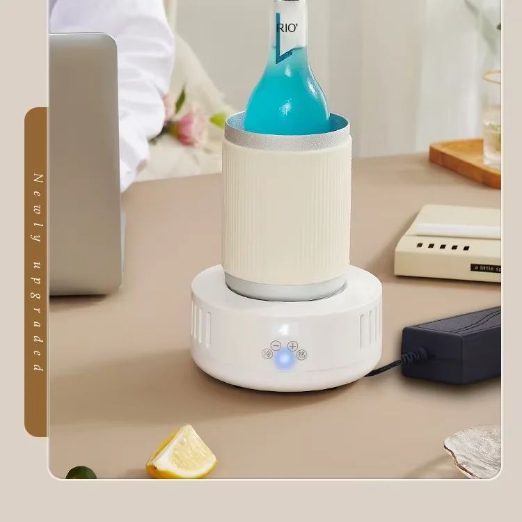 

Portable Cooling Cup Fast-Chilling Cooler for Drinks Baby Food for Office Dorm Direct Factory OEM Plastic Household