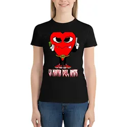 T-shirt della famiglia dell'amore vestiti estetici t-shirt a maniche corte magliette rock and roll per le donne