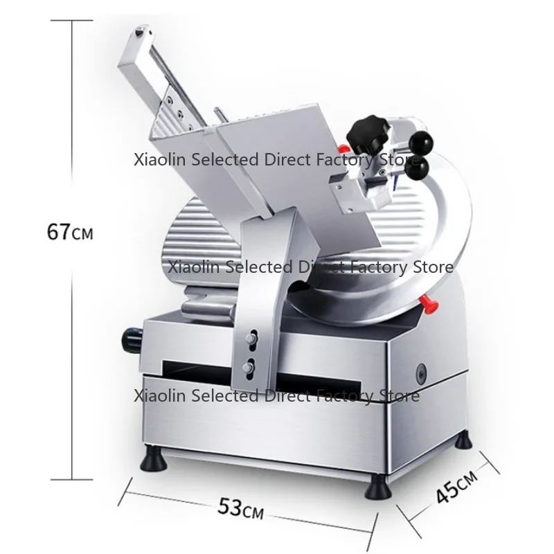Desktop Commercial Electric Meat Slicer, Fully‑Automatic Multifunctional Cutting Machine for Beef Rolls & Lamb Slices