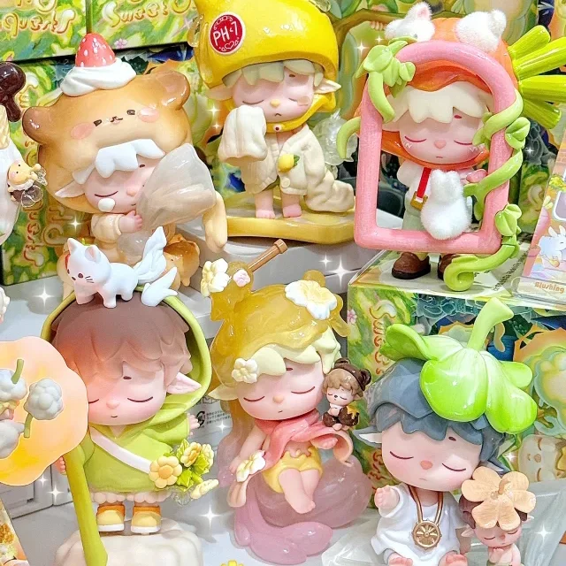 Подлинная серия MiMi Little World Sweet Conquests, слепая коробка, игрушки, кавайная фигурка, модная коллекционная модель игрушки, подарок-сюрприз