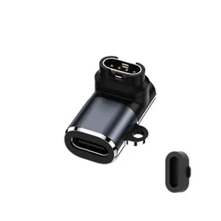 Dust Plug+ Charging Converter for Garmin Fenix 8 7 7S 7X 6 E Pro Solar Instinct,Venu 3S 2 SQ Vivoactive 5 4 Epix/Tactix Charger