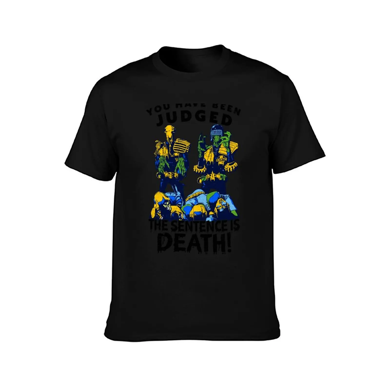 Judge Death 1983 T-Shirt Casual Graphic Print Tee T-Shirt