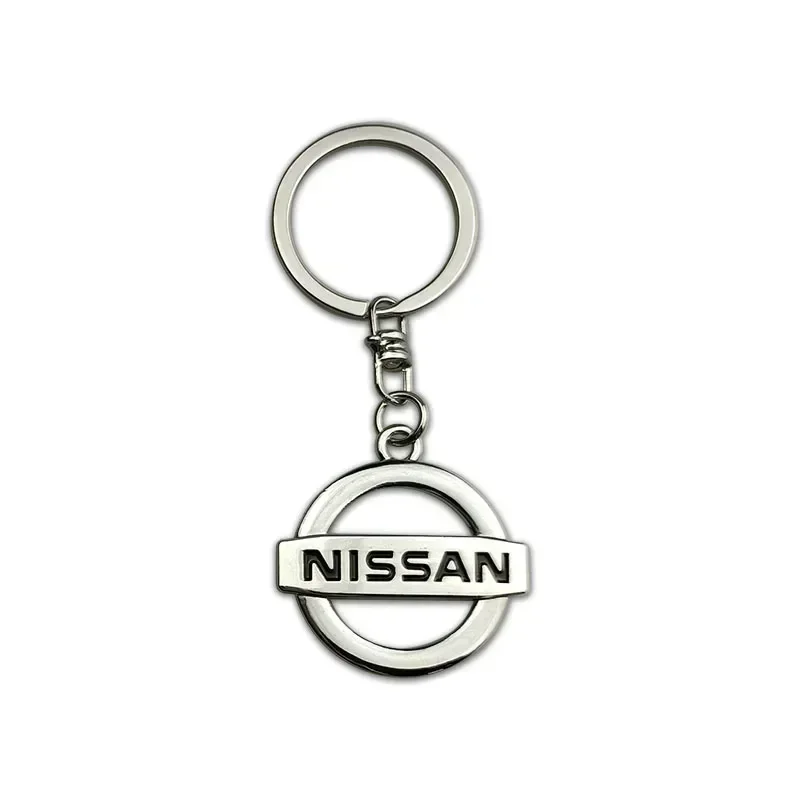 Car Key Buckle Keychain Pendent Keyrings for Nissan Logo Nismo Qashqai J11 J10 X-Trail T31 Kicks Navara Juke Leaf Micra Styling