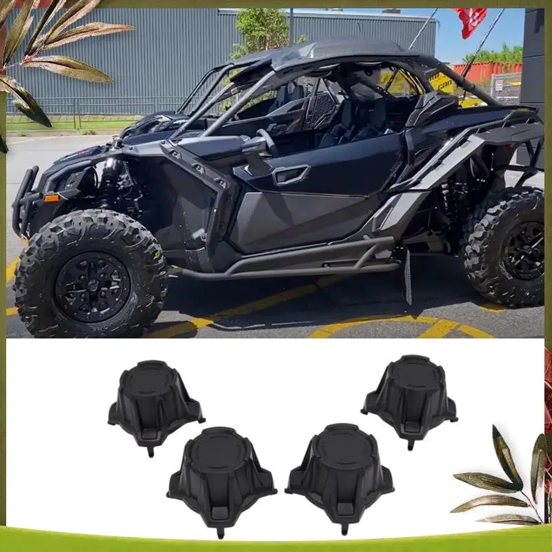 

AB98-Tire Wheel Hub Caps, Center Cap Cover For Can-Am Maverick X3 Turbo R 2017-2020 Parts (4PCS)